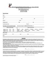2022 - 2023 Skating Lesson Registration and Info Form